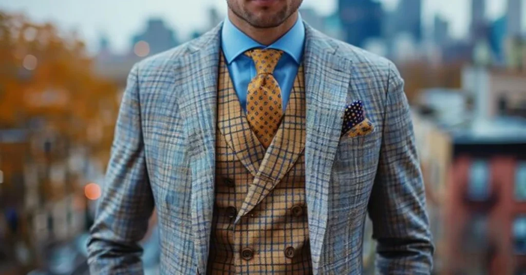 What Kind of Tie Goes with a Checkered Jacket