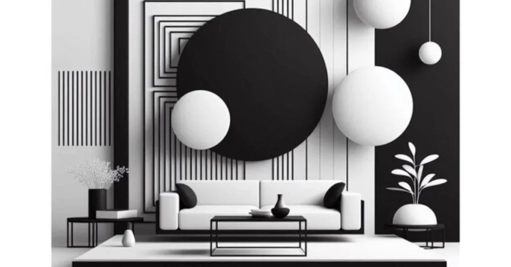 Black and White Home Decor