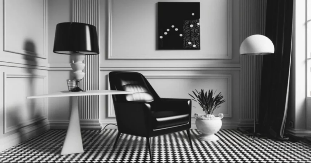 Black and White Home Decor